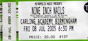 <a href='concert.php?concertid=501'>2005-07-08 - Academy - Birmingham</a>